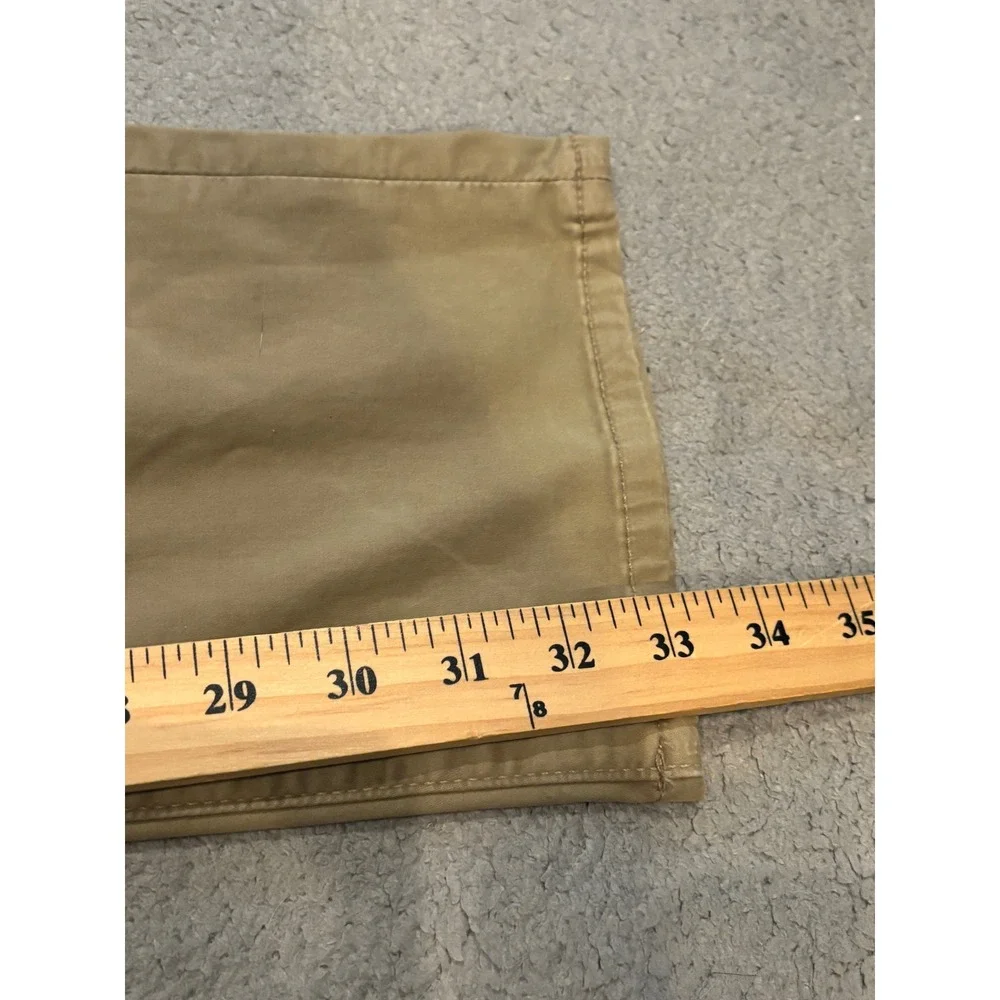 American Eagle Flex Khaki Pants Mens 34x34 Tan Straight Leg Five Pocket Chino